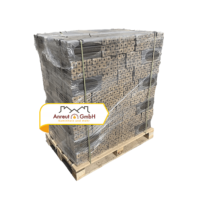 Hartholzbriketts “Pini&Kay” 960kg Hartholzbriketts “Pini&Kay” 960kg. Material: Buche/Eiche