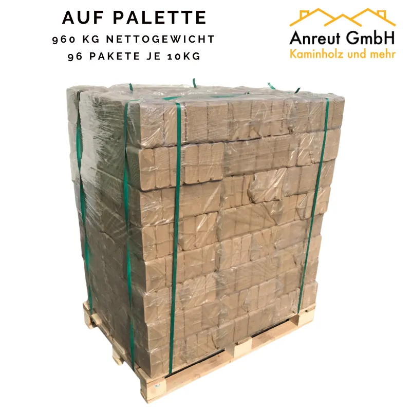 Holzbriketts „RUF“ 960 kg aus Hart Nadelholz