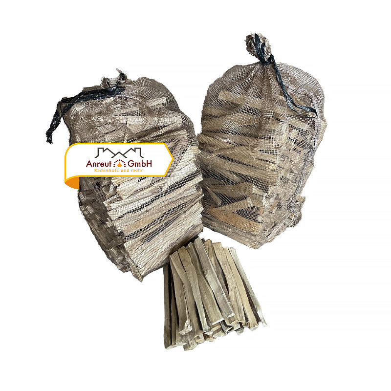 Sack Anzündholz 20 kg aus Hart-/ Nadelholz