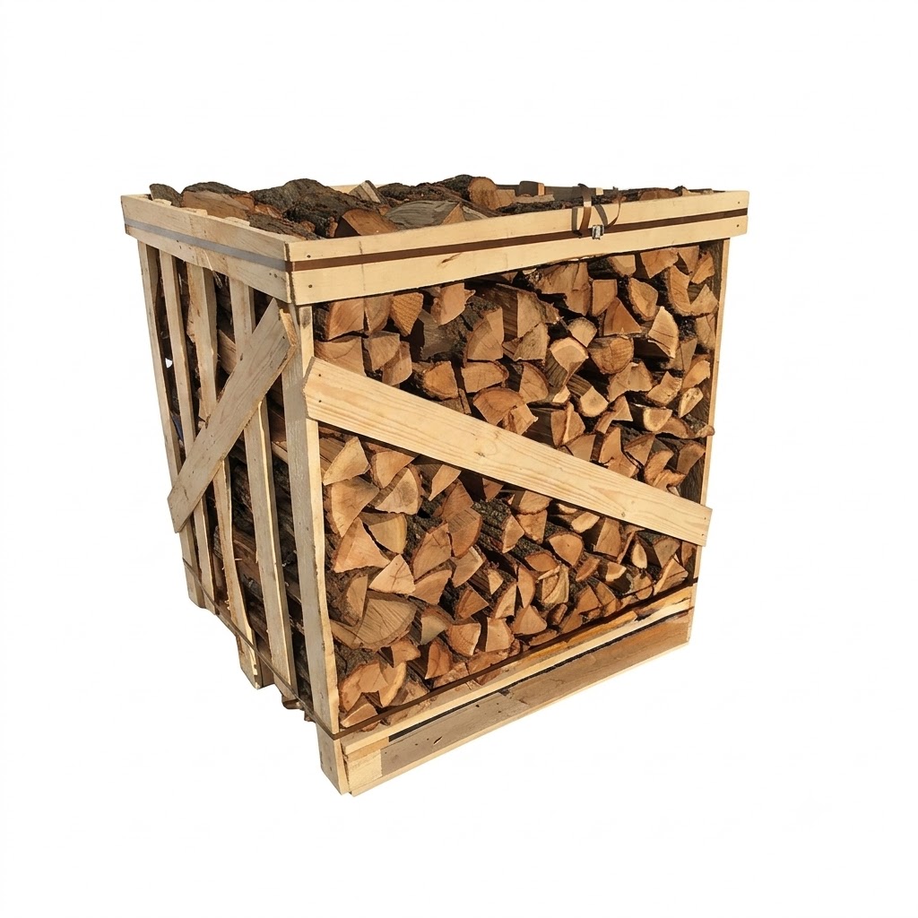 Brennholz Eiche 1,6 SRM (1 RM) kammergetrocknet 28 cm