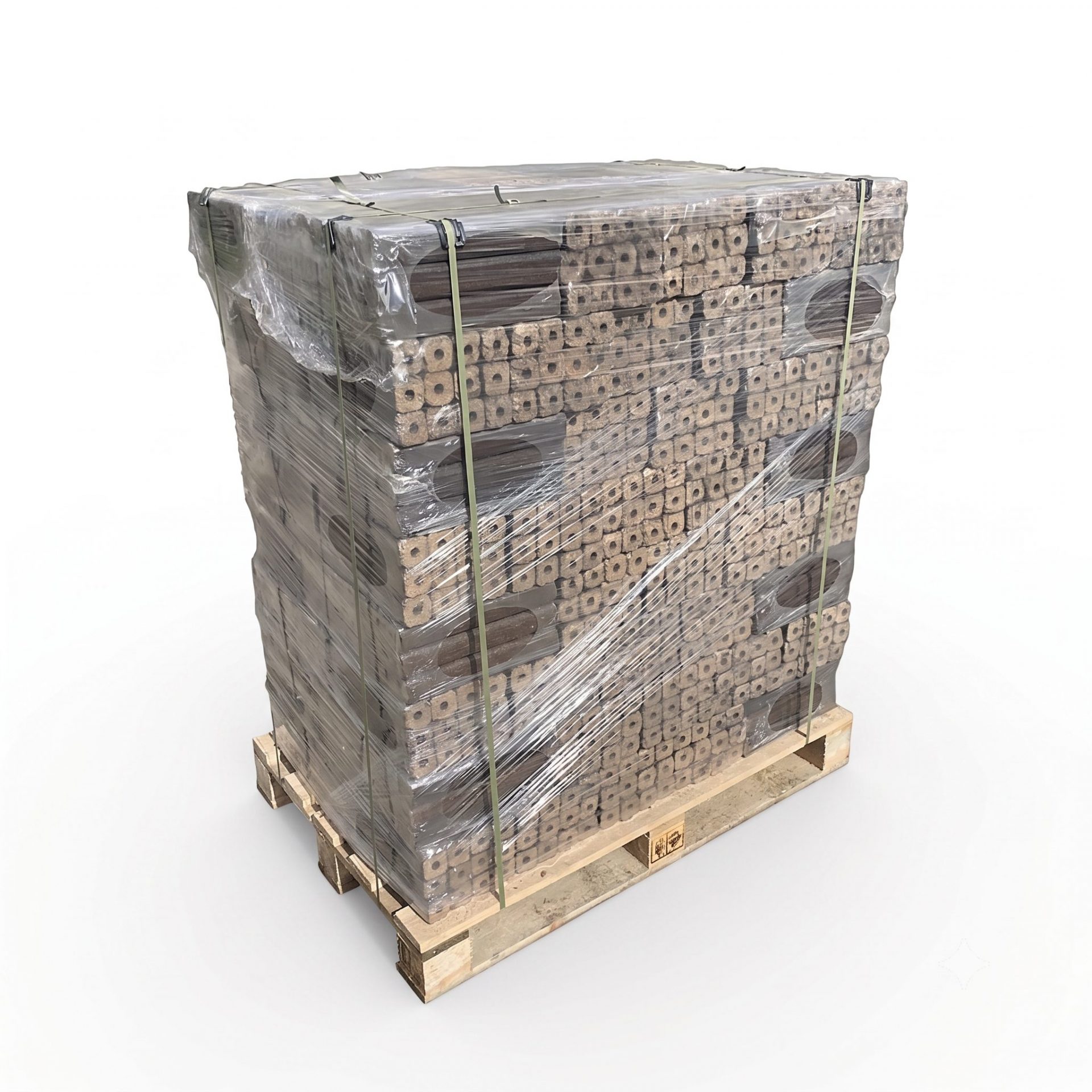 Holzbriketts „Pini&Kay“ 960kg (6,5 cm X 6,5 cm X 25 cm)