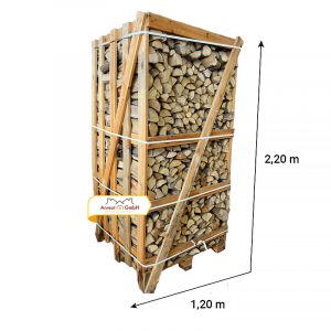 Brennholz Buche 30-33 cm 3,2 SRM (2RM), kammergetrocknet.