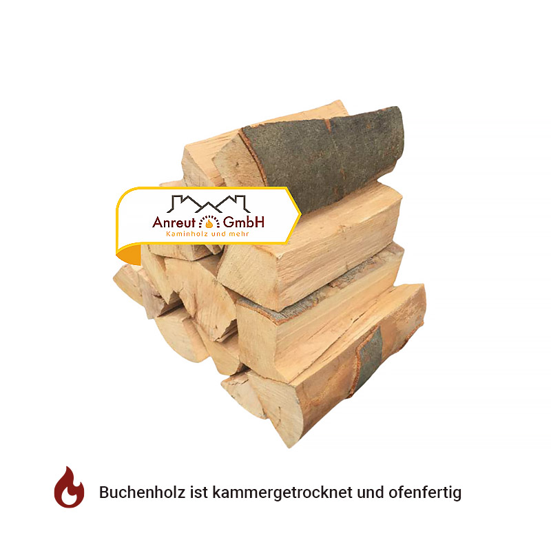 Premium Brennholz Buche 3,2 SRM (2 RM) kammergetrocknet – Bild 2